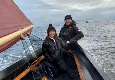 Oliver Family on Loveen Boat Galway